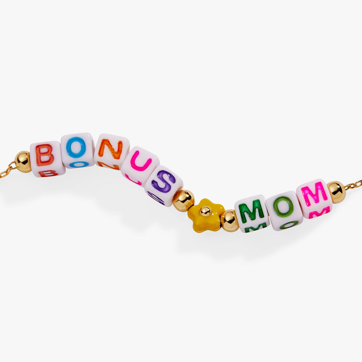 Alex and Ani Bonus Mom' Alphabet Bead Linear Bracelet