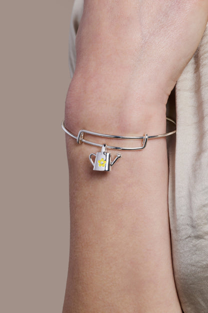 Alex and Ani Watering Can Charm Bangle