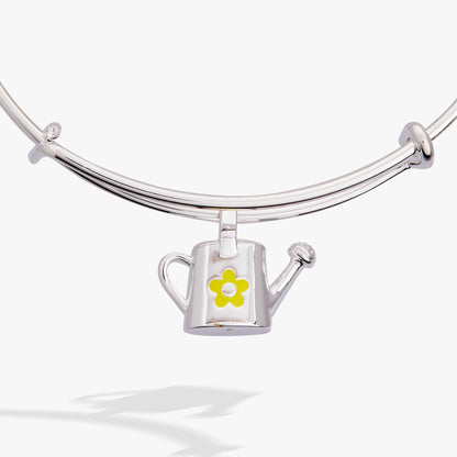 Alex and Ani Watering Can Charm Bangle