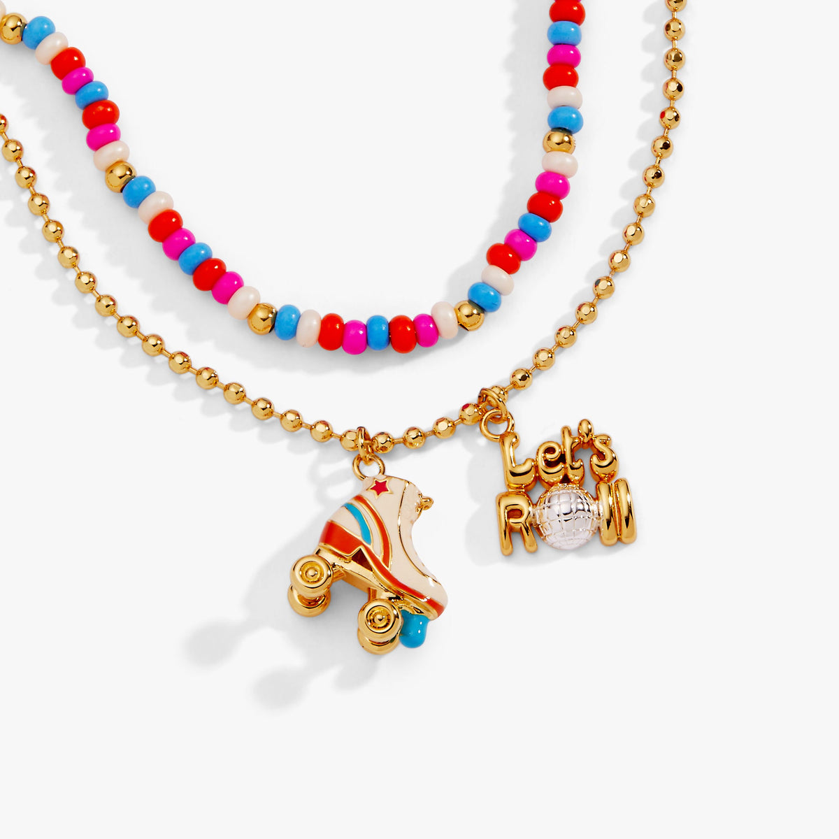 Alex and Ani 70s Roller Skate Double Strand Bracelet