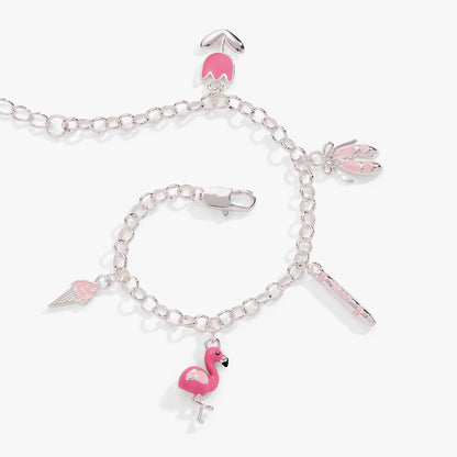 Alex and Ani Crayola Tickle Me Pink Charm Bracelet