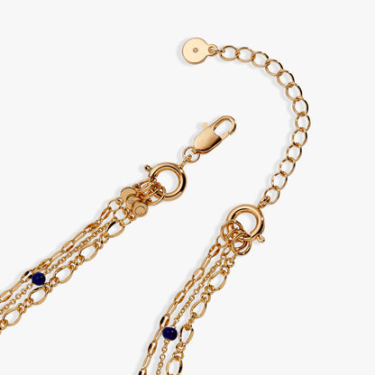 Alex and Ani Festival Stranded Evil Eye Necklace