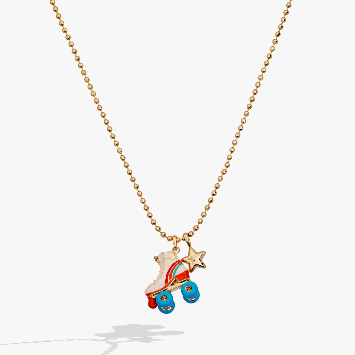 Alex and Ani 70s Roller Skate Necklace