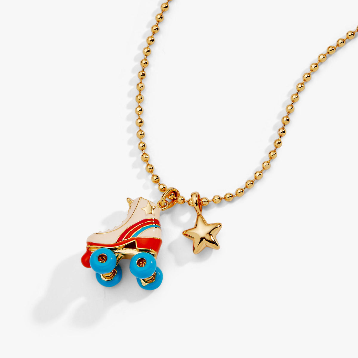 Alex and Ani 70s Roller Skate Necklace