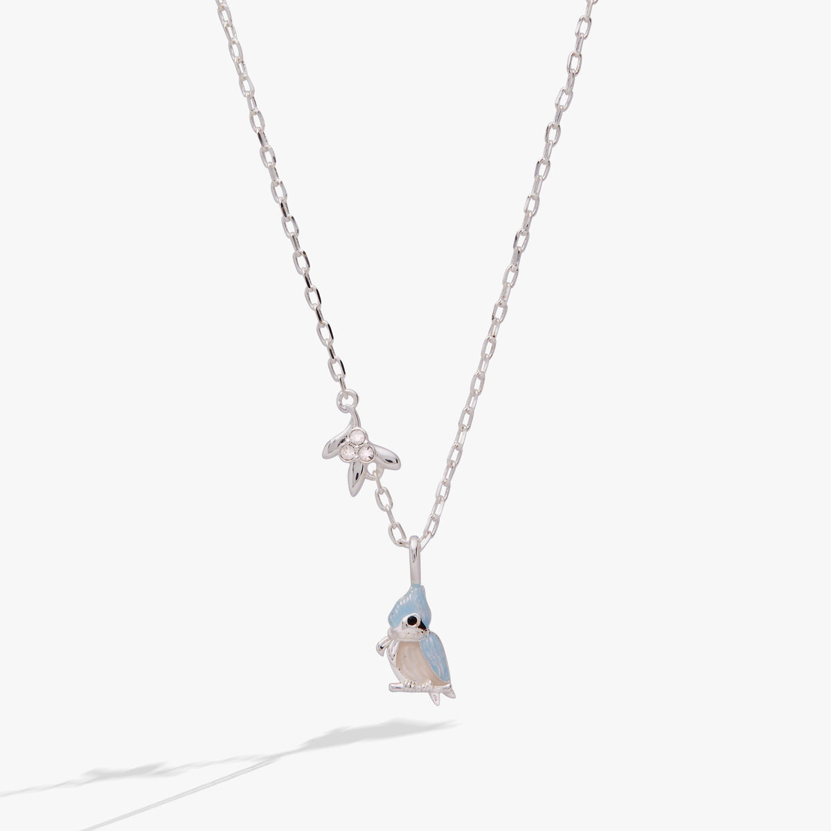Alex and Ani Tufted Titmouse Necklace