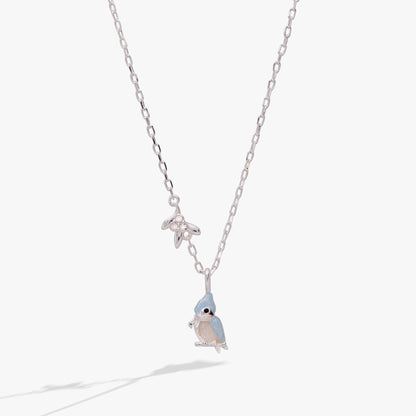 Alex and Ani Tufted Titmouse Necklace