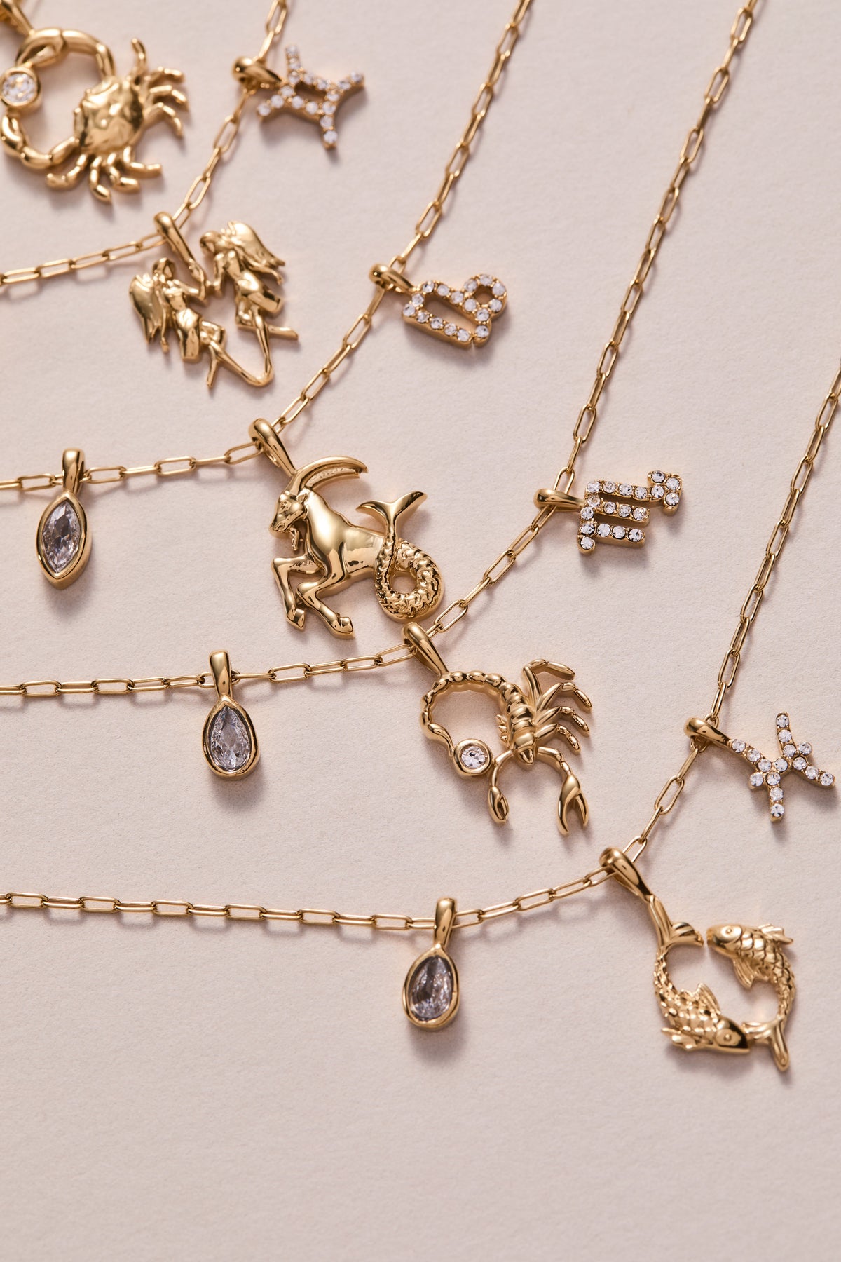 Alex and Ani Pisces Charm Cluster Necklace