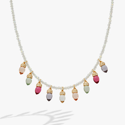 Alex and Ani Light Bulb Beaded Necklace