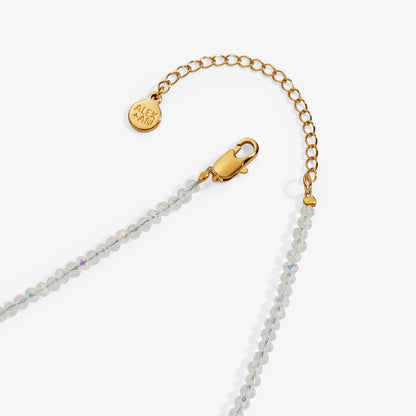 Alex and Ani Light Bulb Beaded Necklace