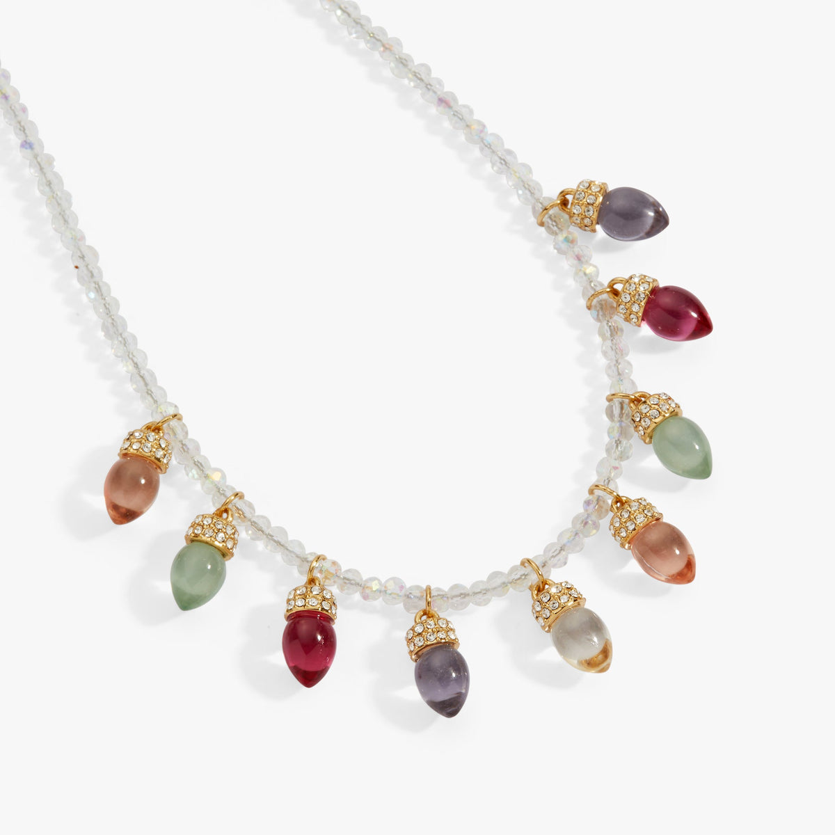 Alex and Ani Light Bulb Beaded Necklace