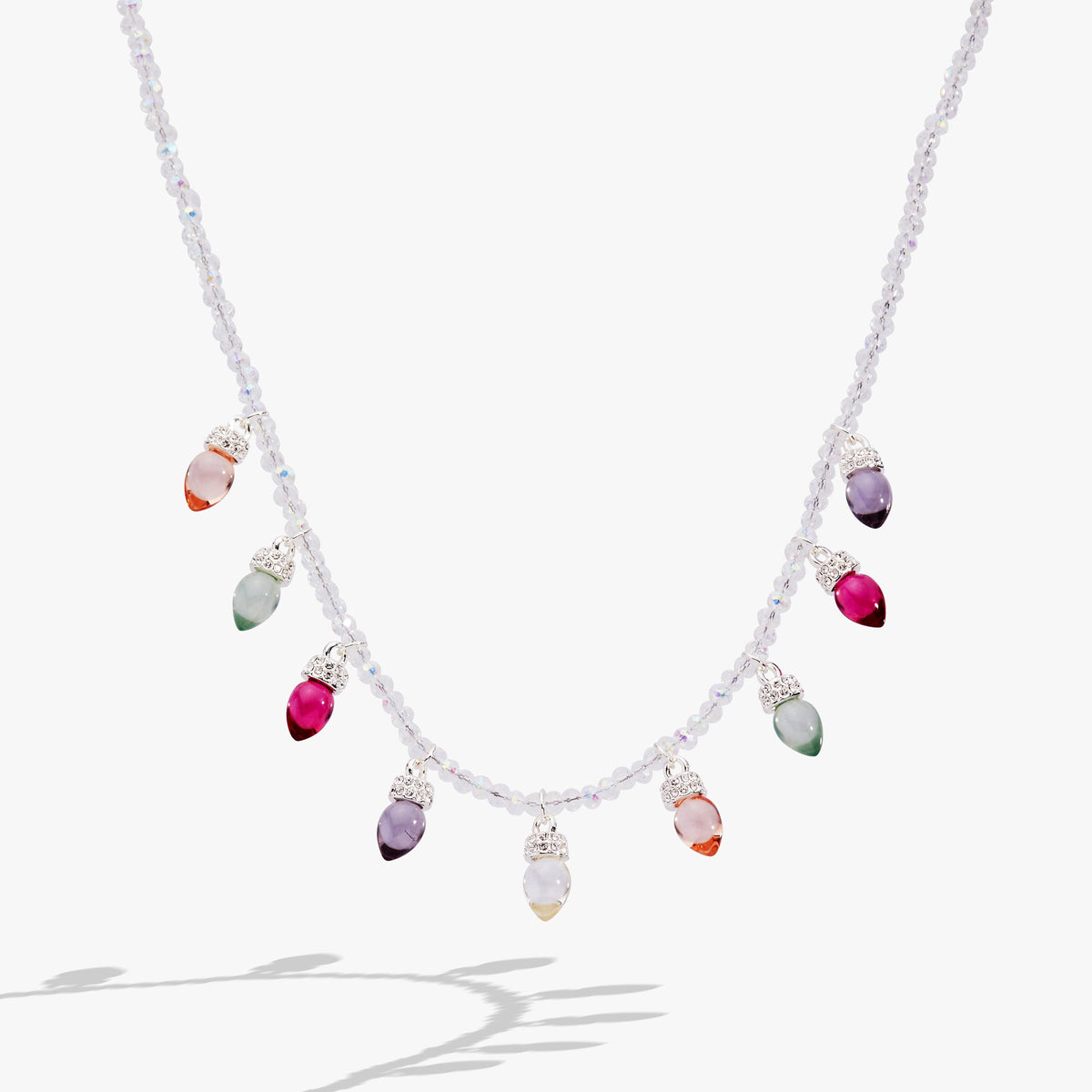 Alex and Ani Light Bulb Beaded Necklace