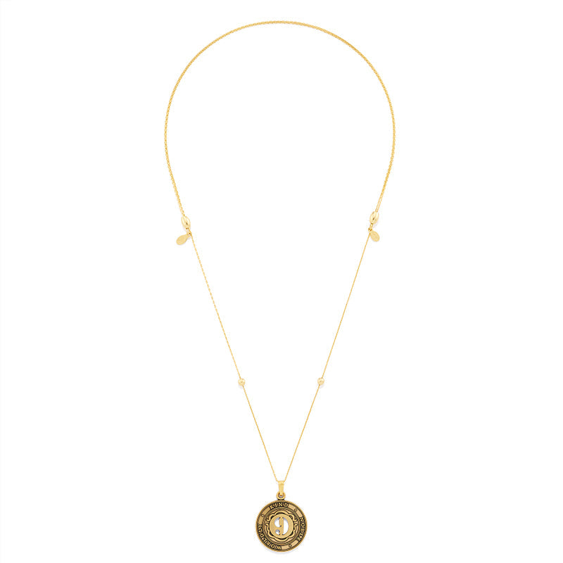 Alex and Ani Number 9 Necklace, Expandable - Alex and Ani
