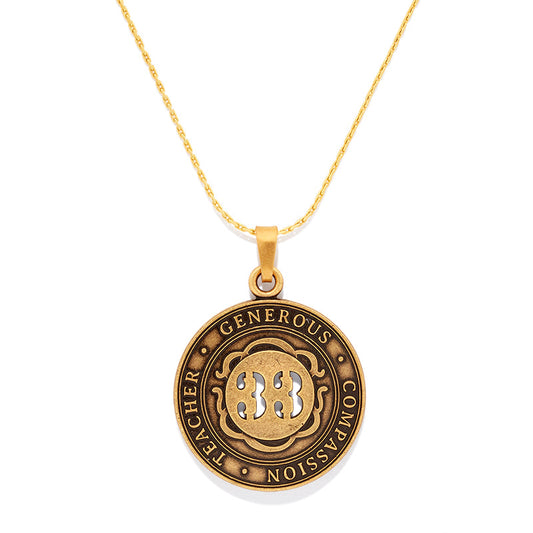 Alex and Ani Number 33 Necklace, Expandable - Alex and Ani