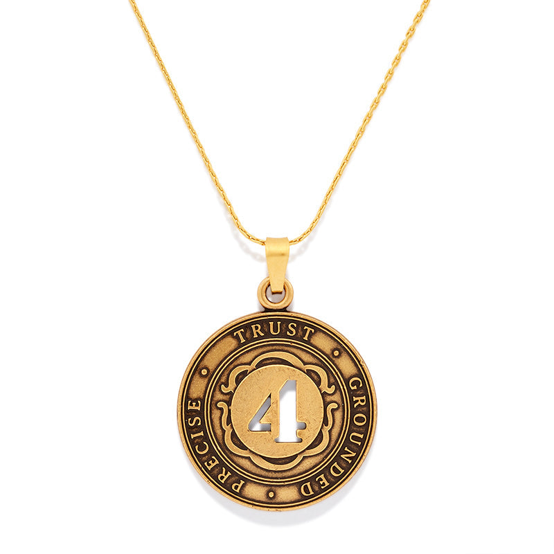 Alex and Ani Number 4 Necklace, Expandable - Alex and Ani