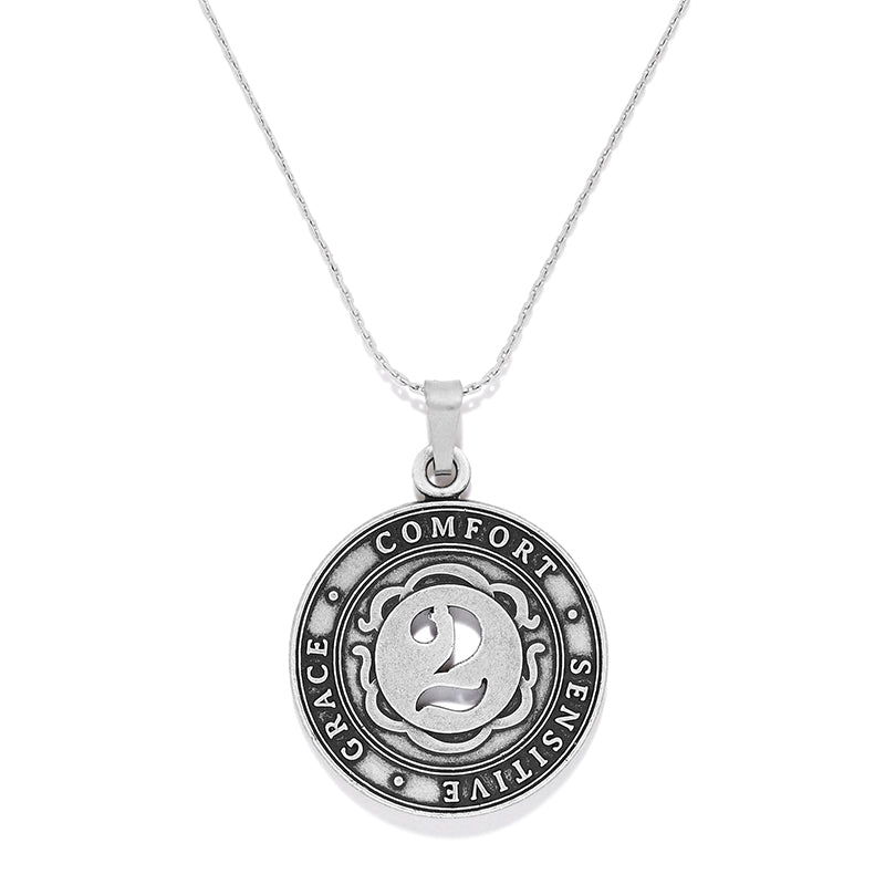 Alex and Ani Number 2 Necklace, Expandable - Alex and Ani