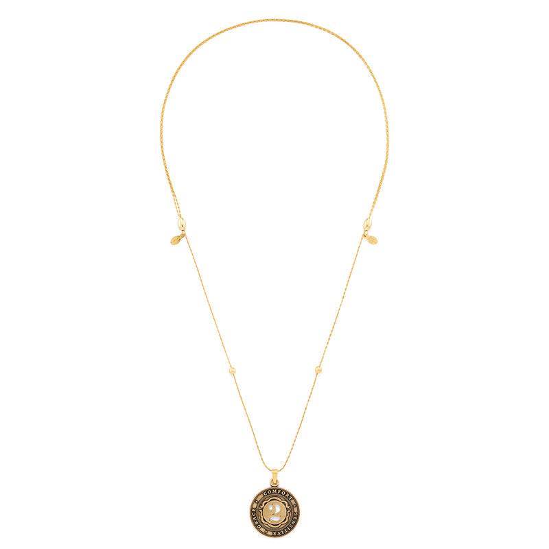 Alex and Ani Number 2 Necklace, Expandable - Alex and Ani