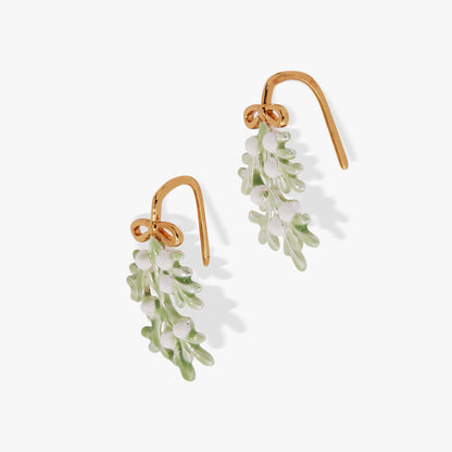 Alex and Ani Mistletoe Earrings
