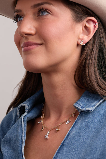 Alex and Ani Cosmic Cowgirl Stud Set