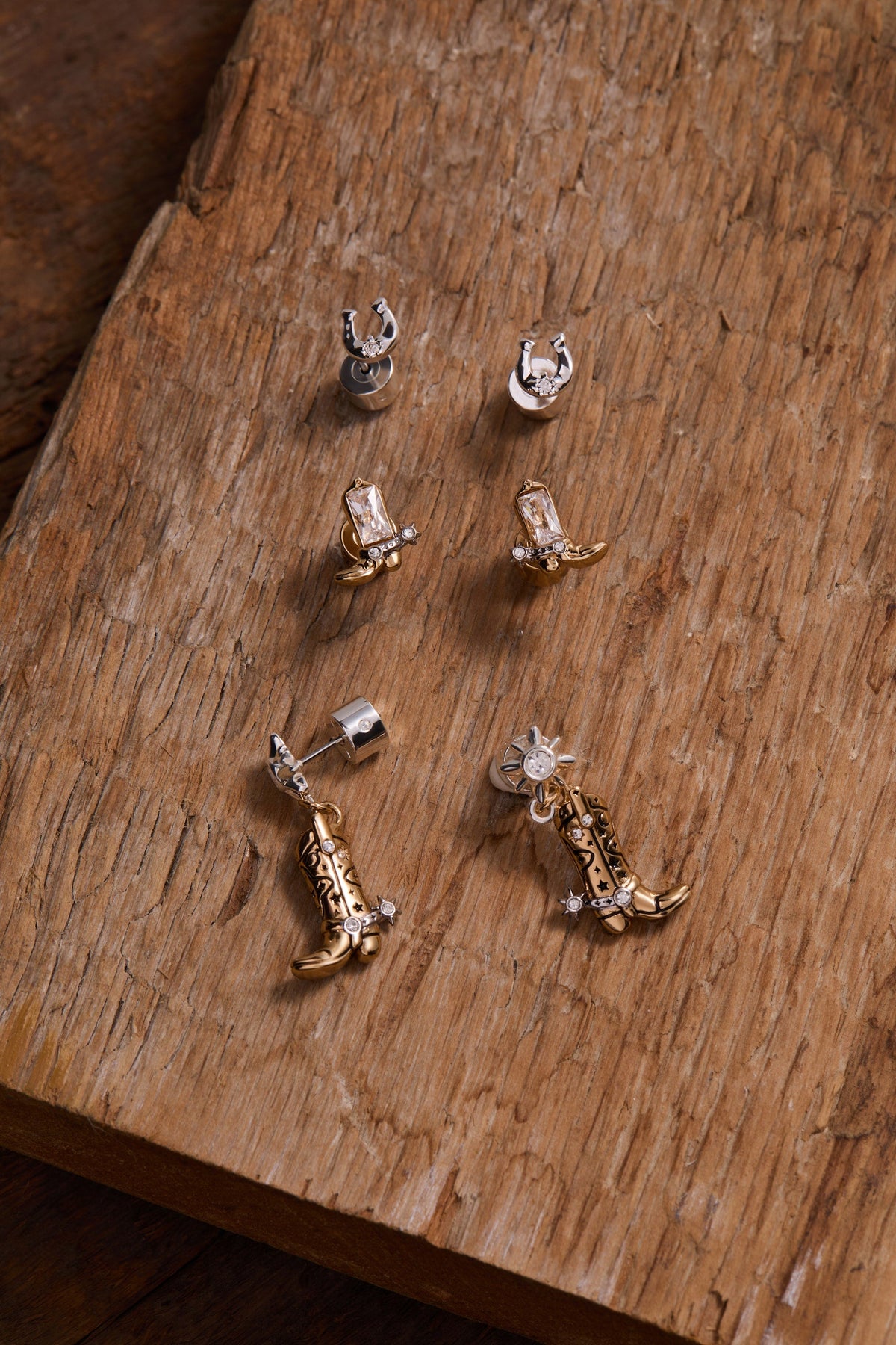 Alex and Ani Cosmic Cowgirl Stud Set