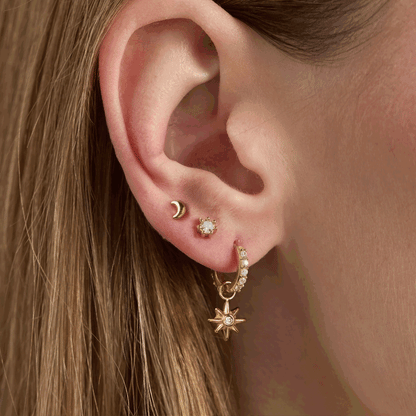 Alex and Ani 9 Pc Celestial Earring Set