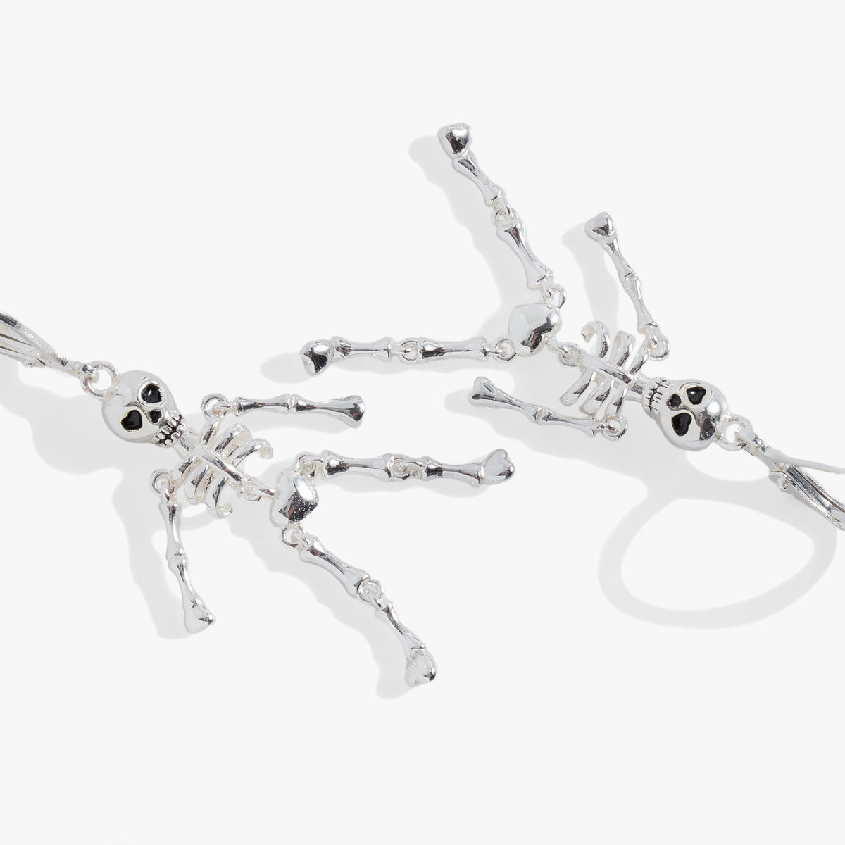 Alex and Ani Skeleton Drop Earring
