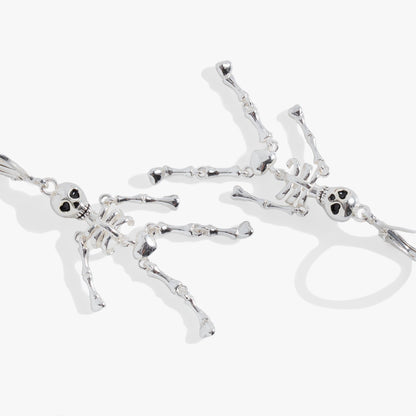 Alex and Ani Skeleton Drop Earring
