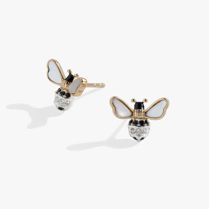 Alex and Ani Bee Stud Earrings