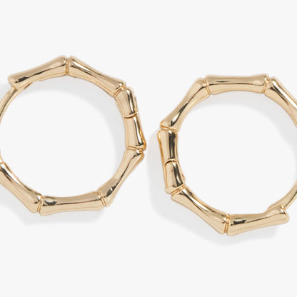Alex and Ani Bamboo Huggie