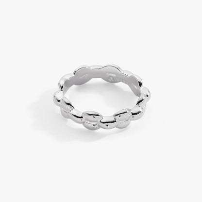 Alex and Ani Puffy Frozen Chain Ring