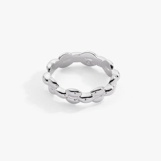 Alex and Ani Puffy Frozen Chain Ring