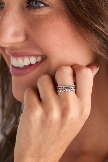 Alex and Ani 3 ring set-rope