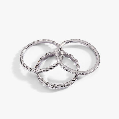 Alex and Ani 3 ring set-rope