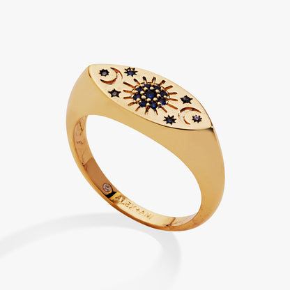 Alex and Ani SOM - Evil Eye Signet Ring