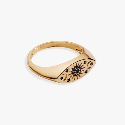 Alex and Ani SOM - Evil Eye Signet Ring