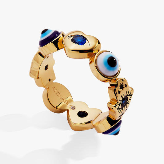 Alex and Ani SOM - Evil Eye Band Ring