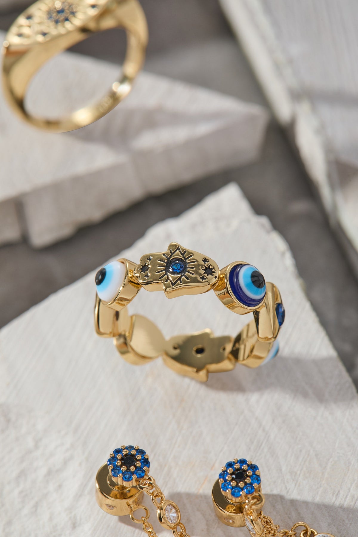 Alex and Ani SOM - Evil Eye Band Ring