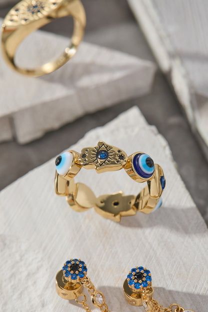 Alex and Ani SOM - Evil Eye Band Ring