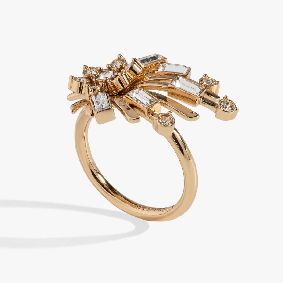 Alex and Ani Festive Sparkle Statement Ring