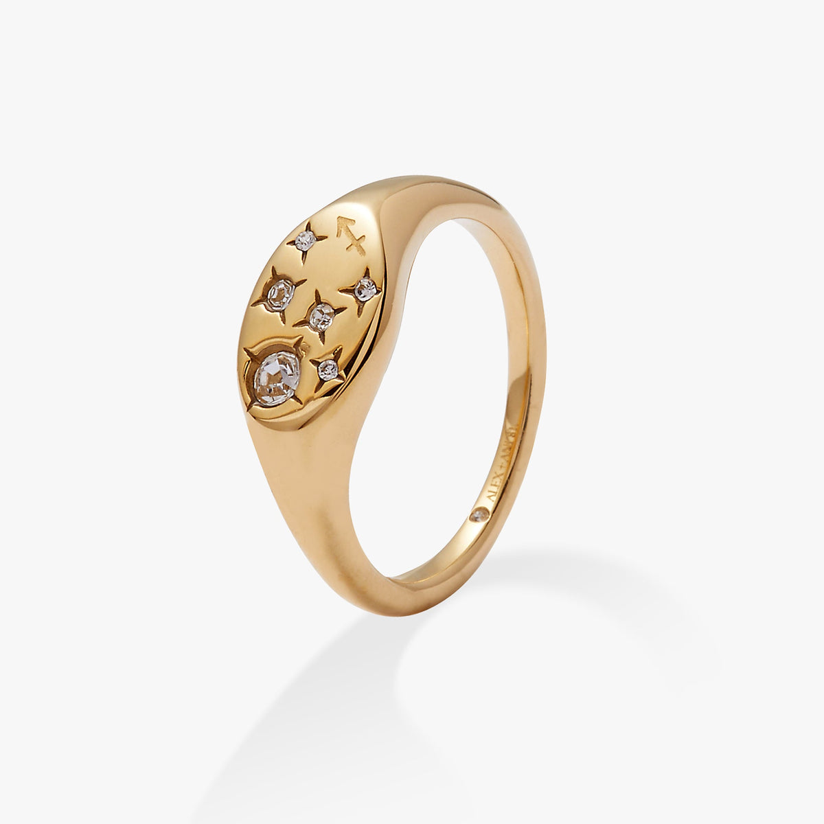 Alex and Ani Sagittarius Zodiac Ring