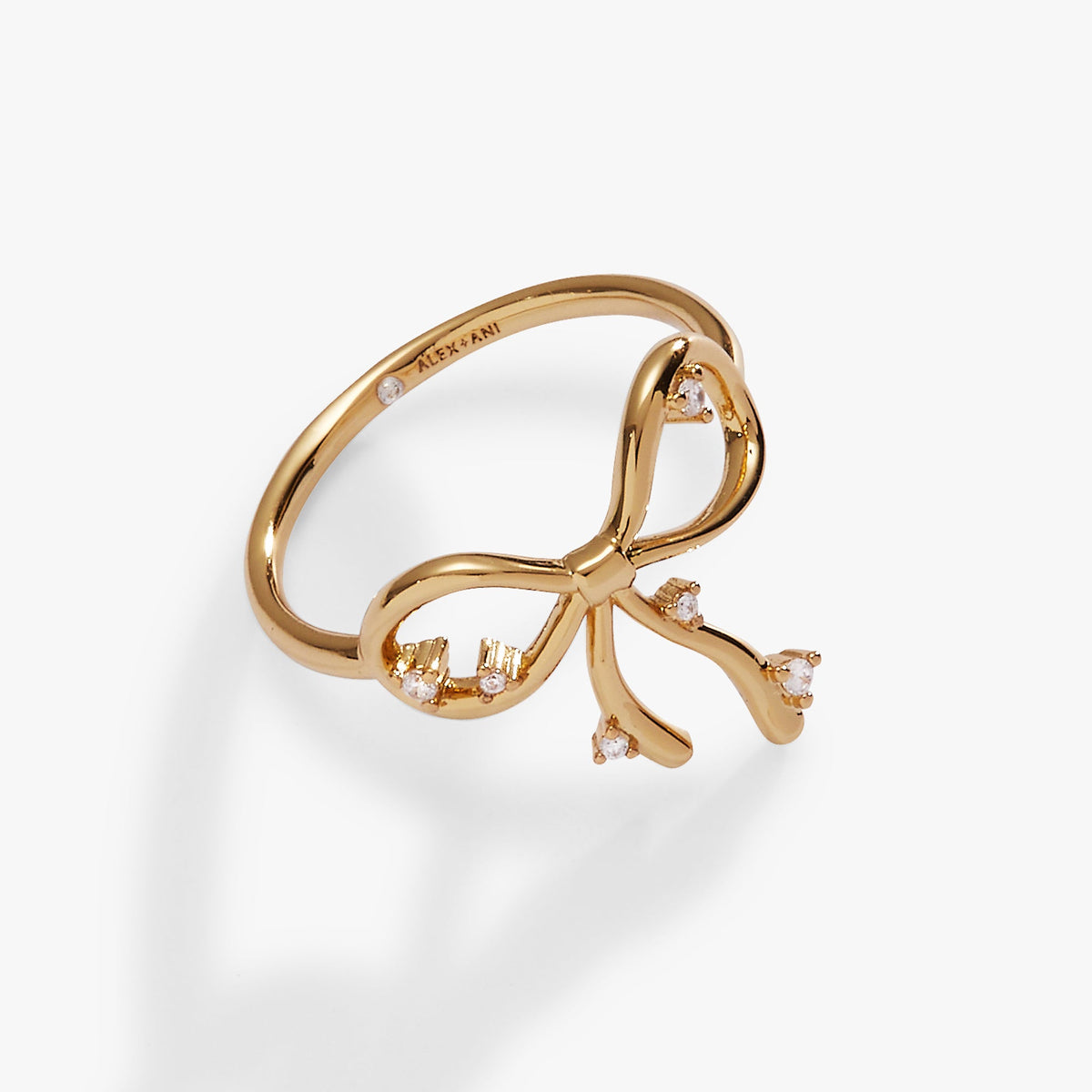 Alex and Ani Coquette Bow Ring