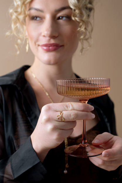 Alex and Ani Coquette Bow Ring