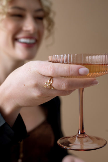 Alex and Ani Coquette Bow Ring
