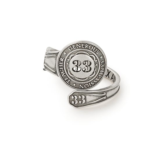 Alex and Ani Number 33 Spoon Ring - Alex and Ani