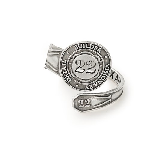 Alex and Ani Number 22 Spoon Ring - Alex and Ani