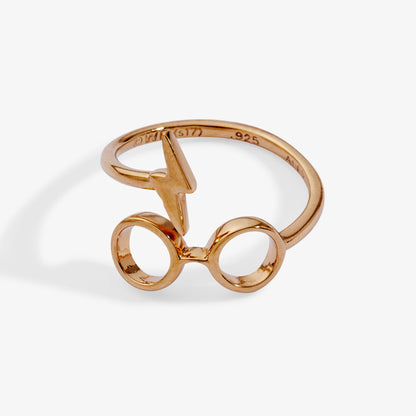Alex and Ani Harry Potter™ Glasses + Scar Ring Wrap - Alex and Ani