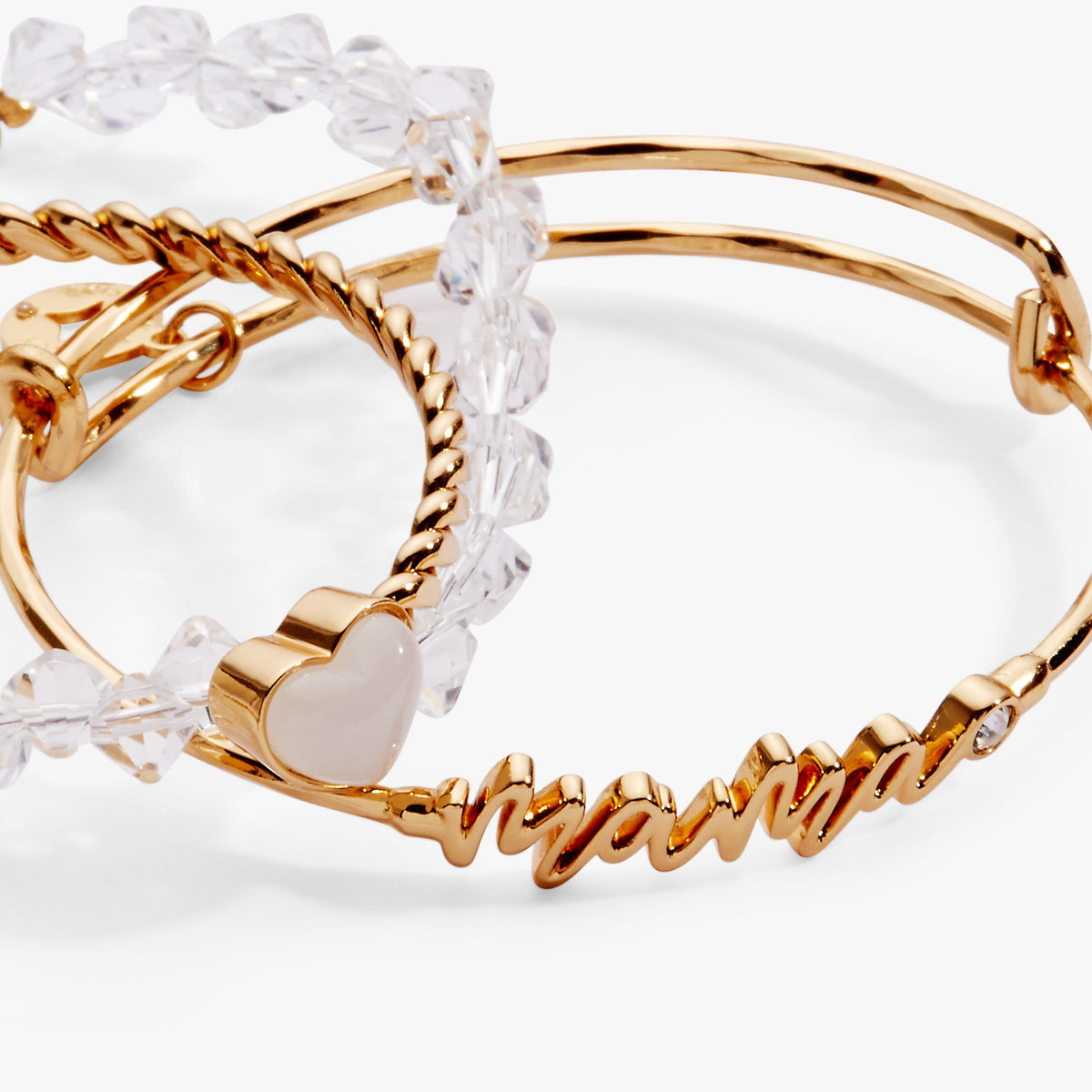 Alex and Ani Mama Bangle Set of 3