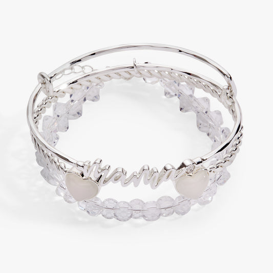 Alex and Ani Mama Bangle Set of 3