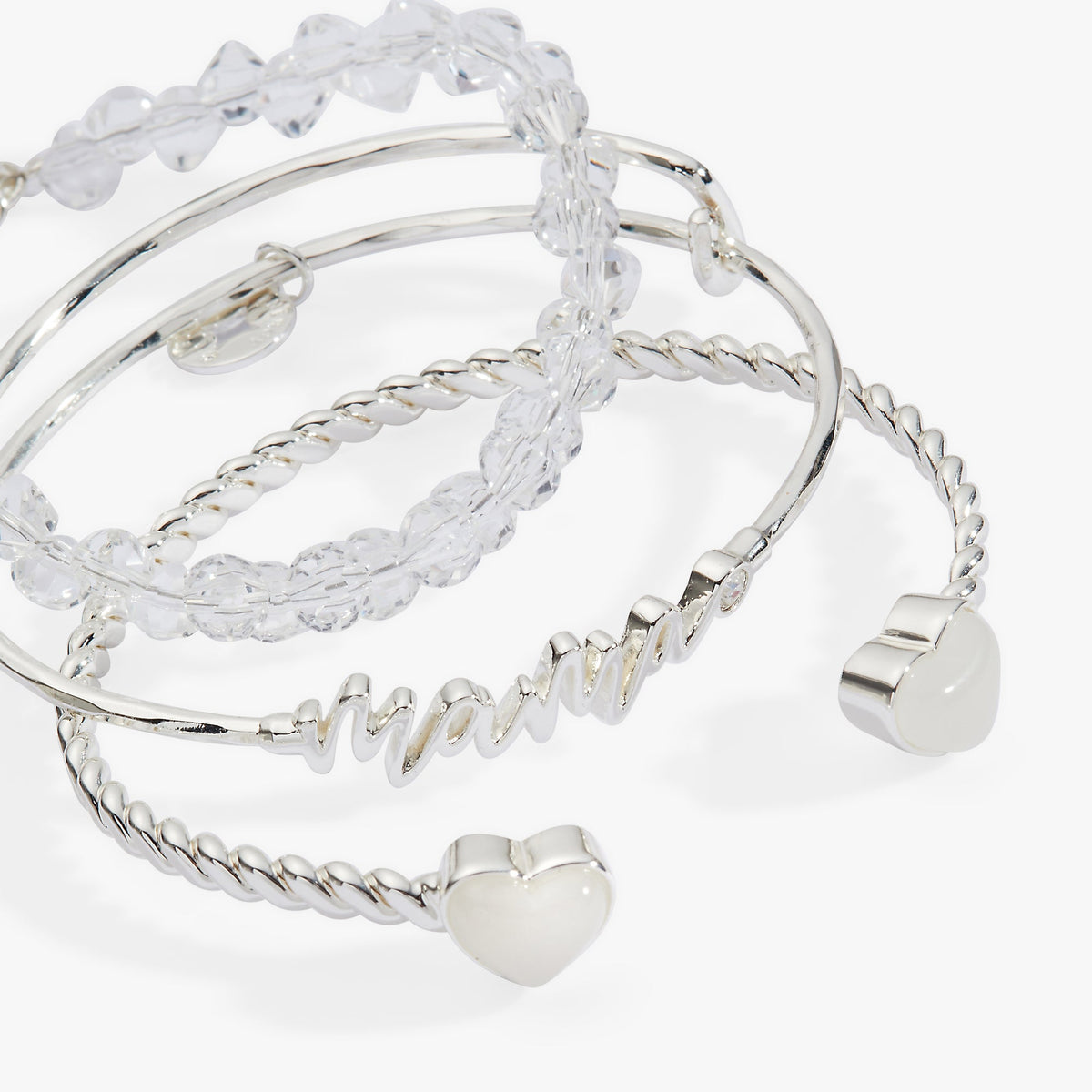 Alex and Ani Mama Bangle Set of 3