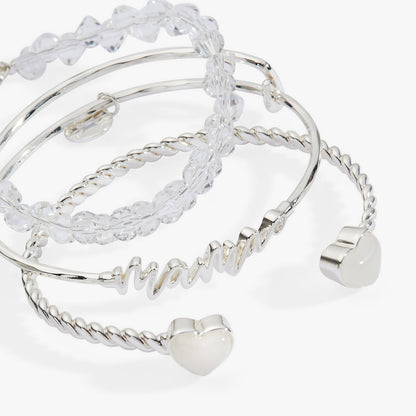 Alex and Ani Mama Bangle Set of 3