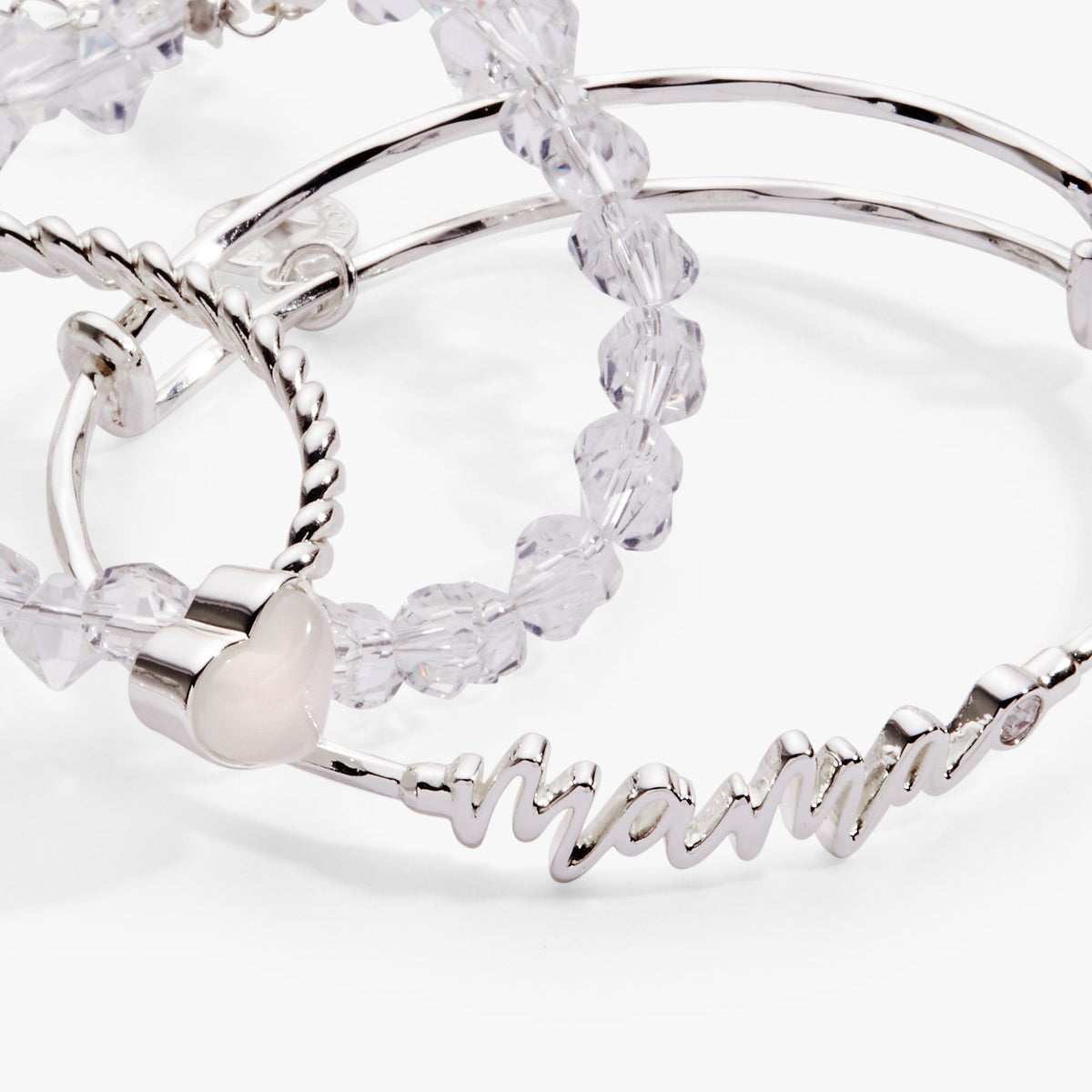 Alex and Ani Mama Bangle Set of 3